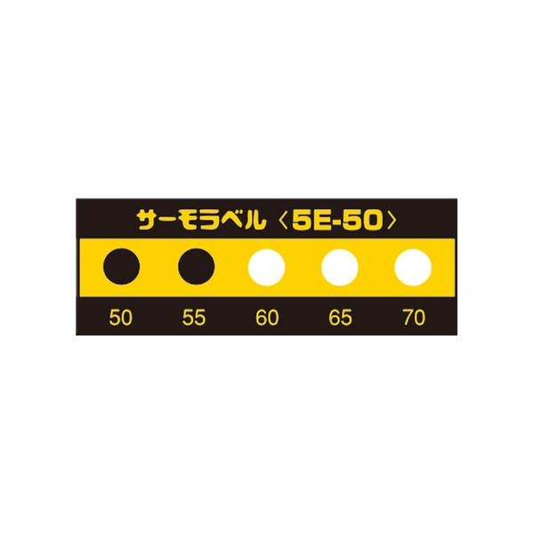 5E Series 五階段式-不可逆溫度貼紙 / 溫度計貼