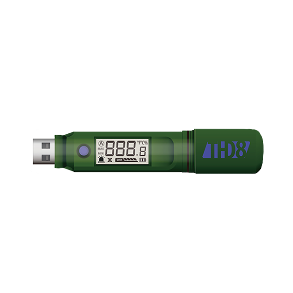 THD-8 高精度-便攜式USB溫濕度資料收集器/紀錄器
