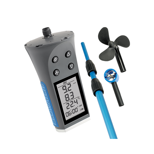 FloWatch 手持式【液體、氣體、空氣流量計】精準檢測~具背光LCD顯示器