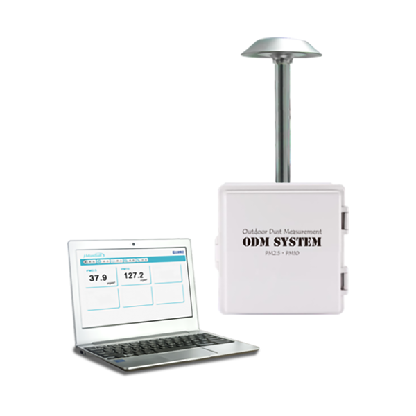 ODM System 戶外空氣品質監測站 PM2.5、PM10(細)懸浮微粒偵測器 / 粉塵監測傳送器