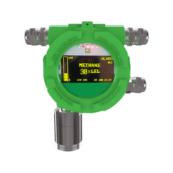 PQ-Series防爆氣體探測器，可偵測多種有毒/爆炸性氣體，通過ATEX及IECEx認證，工安防爆