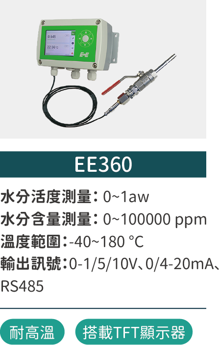 EE360 油中水份分析儀